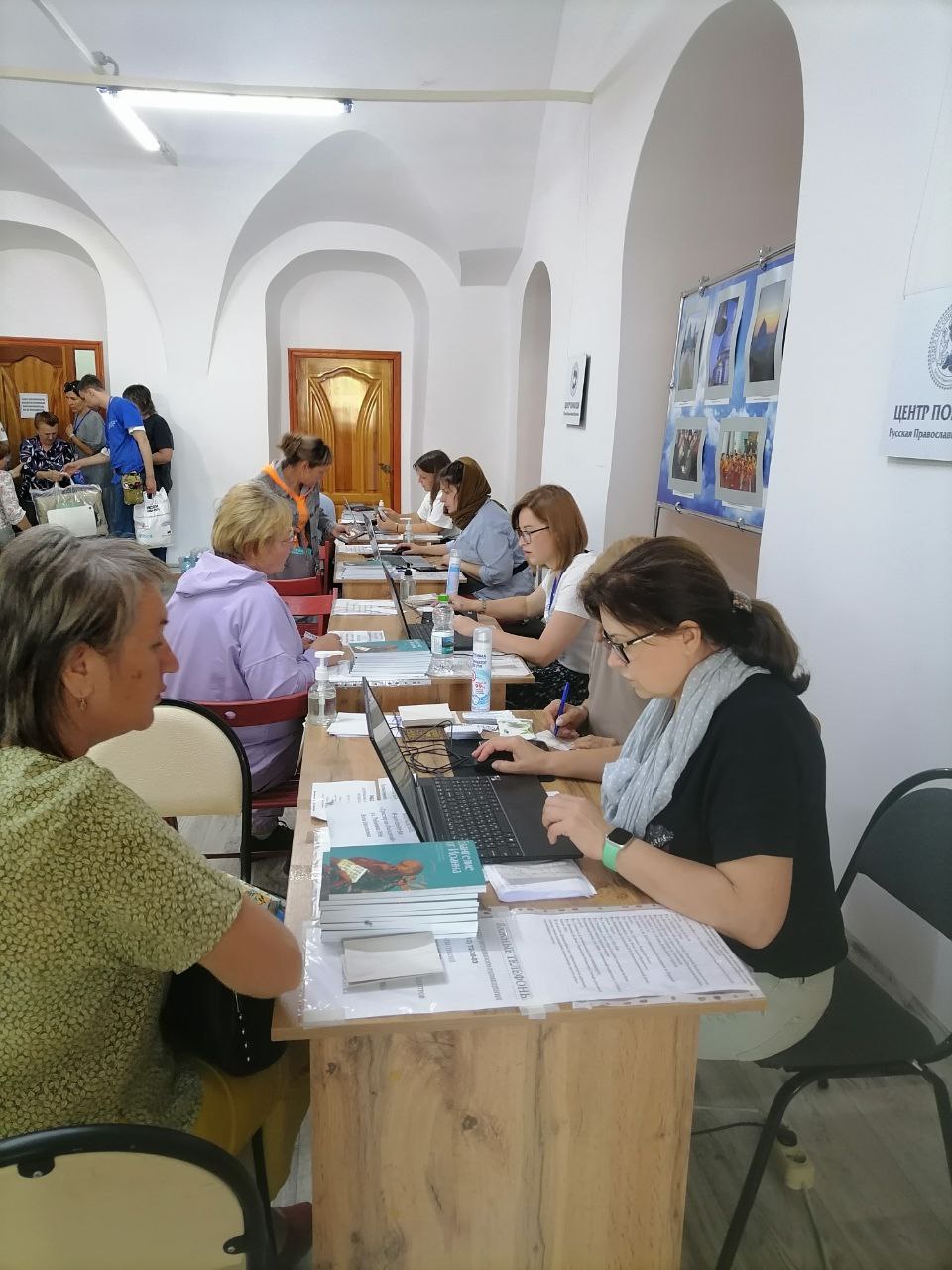 В церковном центре комплексной социальной помощи в Свято-Троицком монастыре Курска