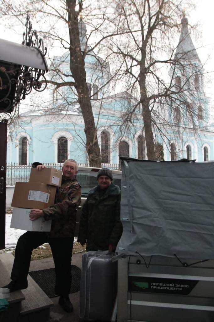 Представители Борисоглебской епархии в церковном центре комплексной социальной помощи в Свято-Троицком монастыре Курска. Фото: официальный сайт Борисоглебской епархии